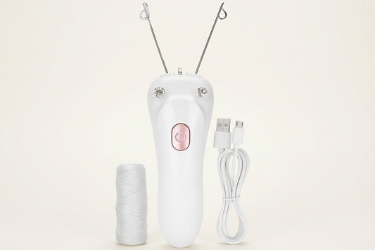 Butterfly Design Electric Threading Epilator Facial Hair Remover Machine